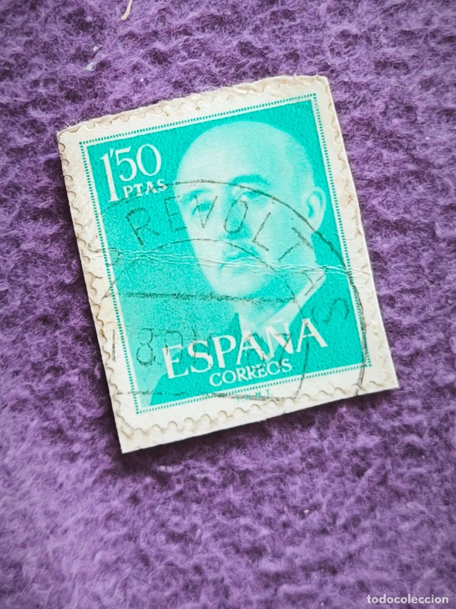 Sellos: Sello Espa&ntilde;a 1,50 Pesetas Francisco Franco | Correos | Filatelia Espa&ntilde;ola