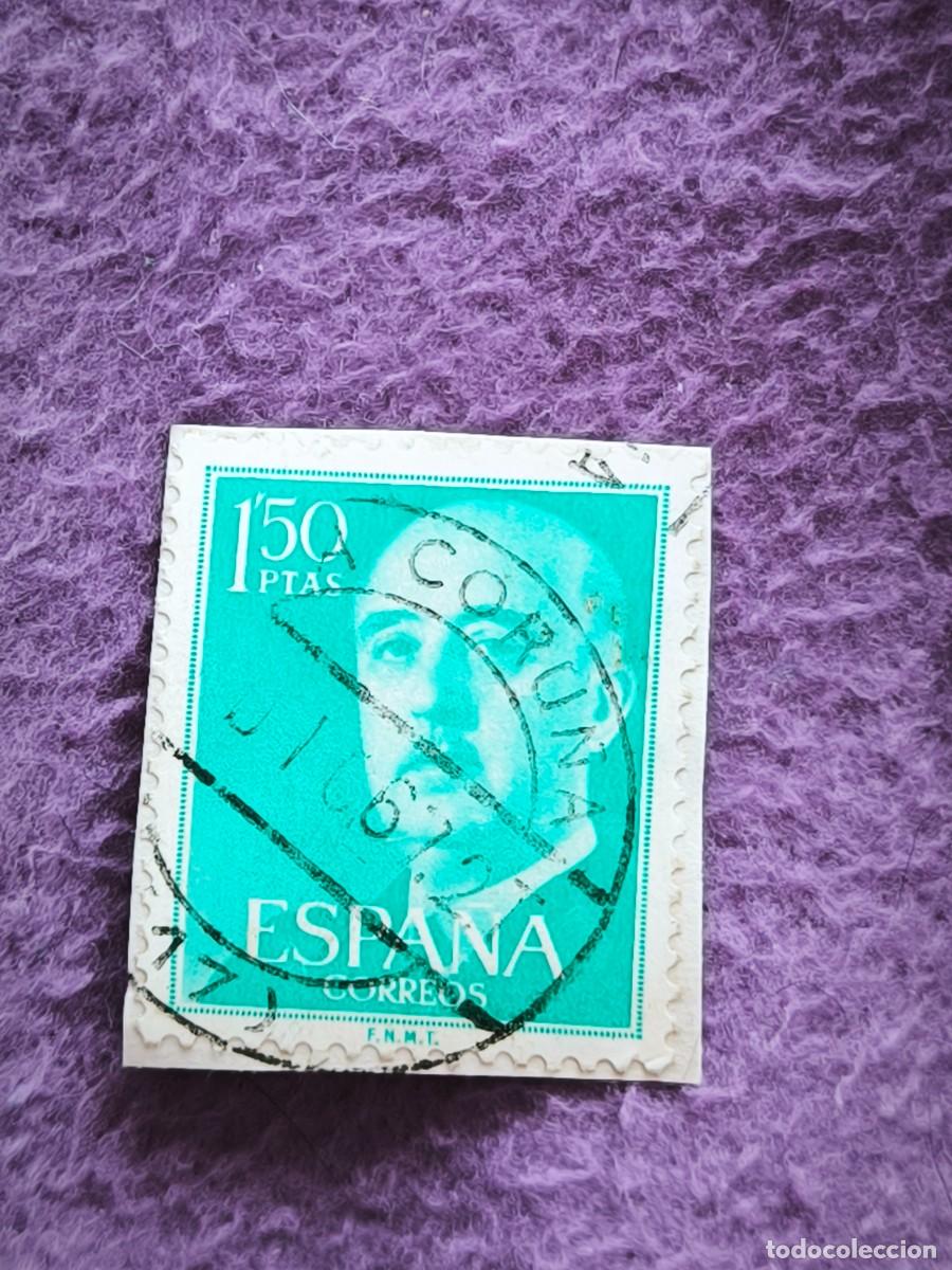 Sellos: Sello Espa&ntilde;a 1,50 Pesetas Francisco Franco | Correos | Filatelia Espa&ntilde;ola