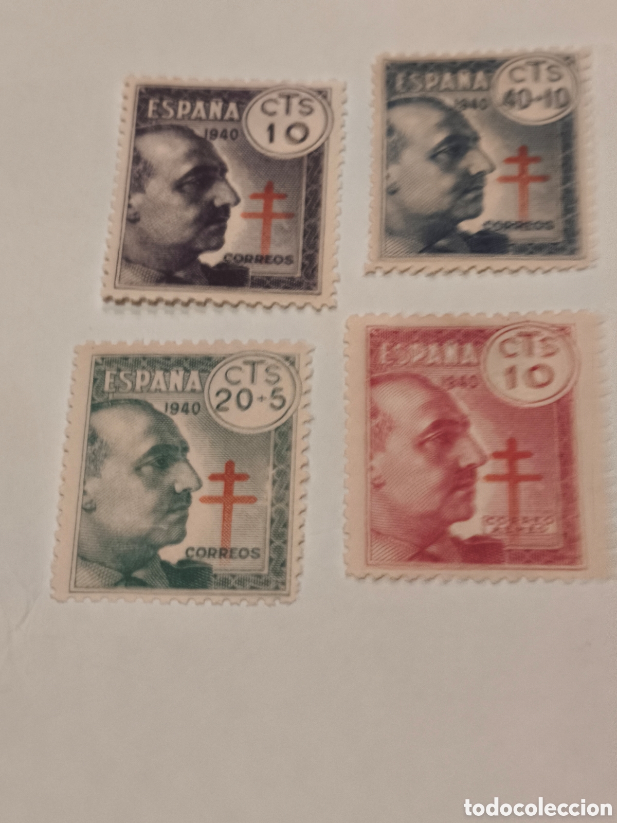 Sellos: Serie completa estado espa&ntilde;ol nueva con su goma y charnela escasa ver imagenes