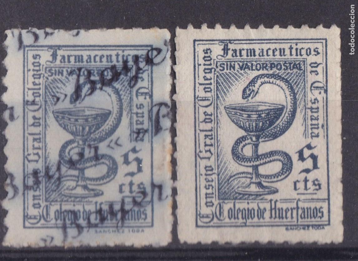 Sellos: AA4-PARAFISCALES Hu&eacute;rfanos Farmace&uacute;ticos. Sobrecarga Particular Tamp&oacute;n BAYER (*)
