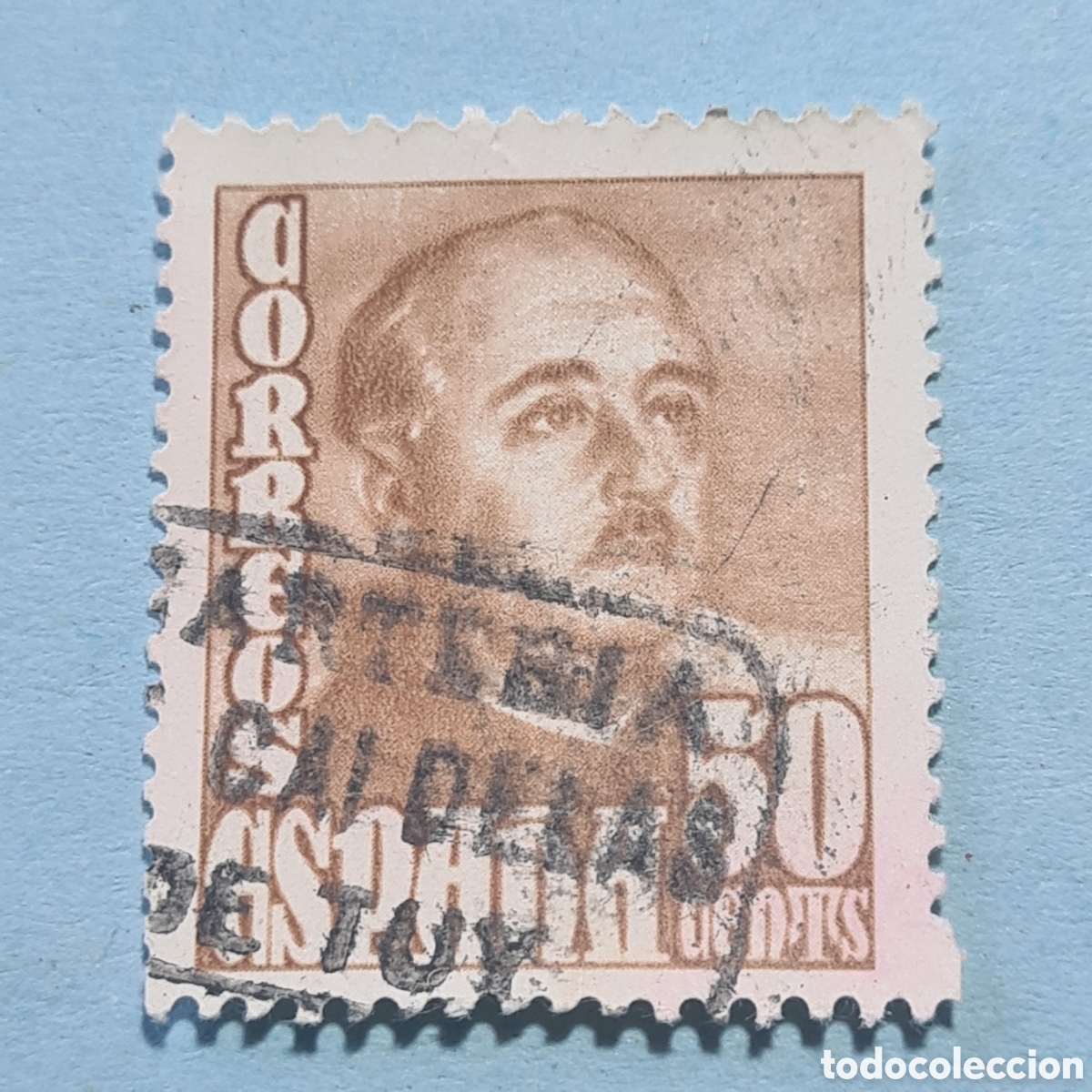 Sellos: CARTERIA ESPECIAL - CALDELAS DE TUY (PONTEVEDRA) - FRANCO EDIFIL 1022