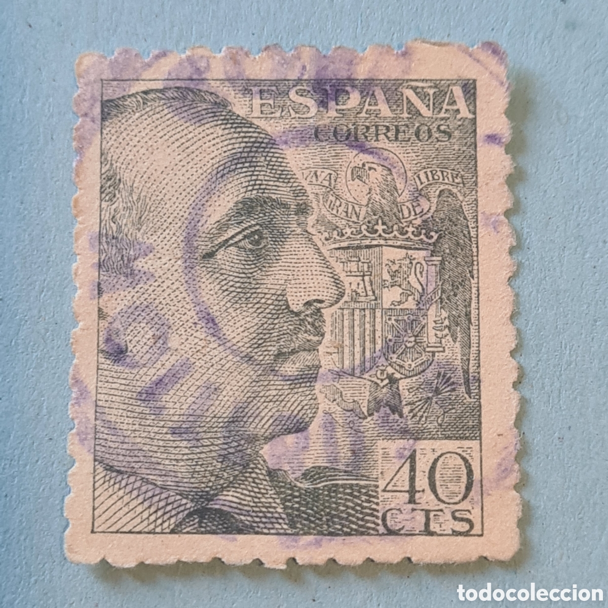 Sellos: CARTERIA ESPECIAL - MOLLERUSA (LERIDA) - FRANCO EDIFIL 925