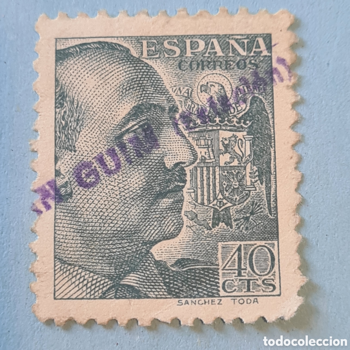 Sellos: CARTERIA ESPECIAL - SAN GUIN (ESTACION) - LERIDA - FRANCO EDIFIL 925