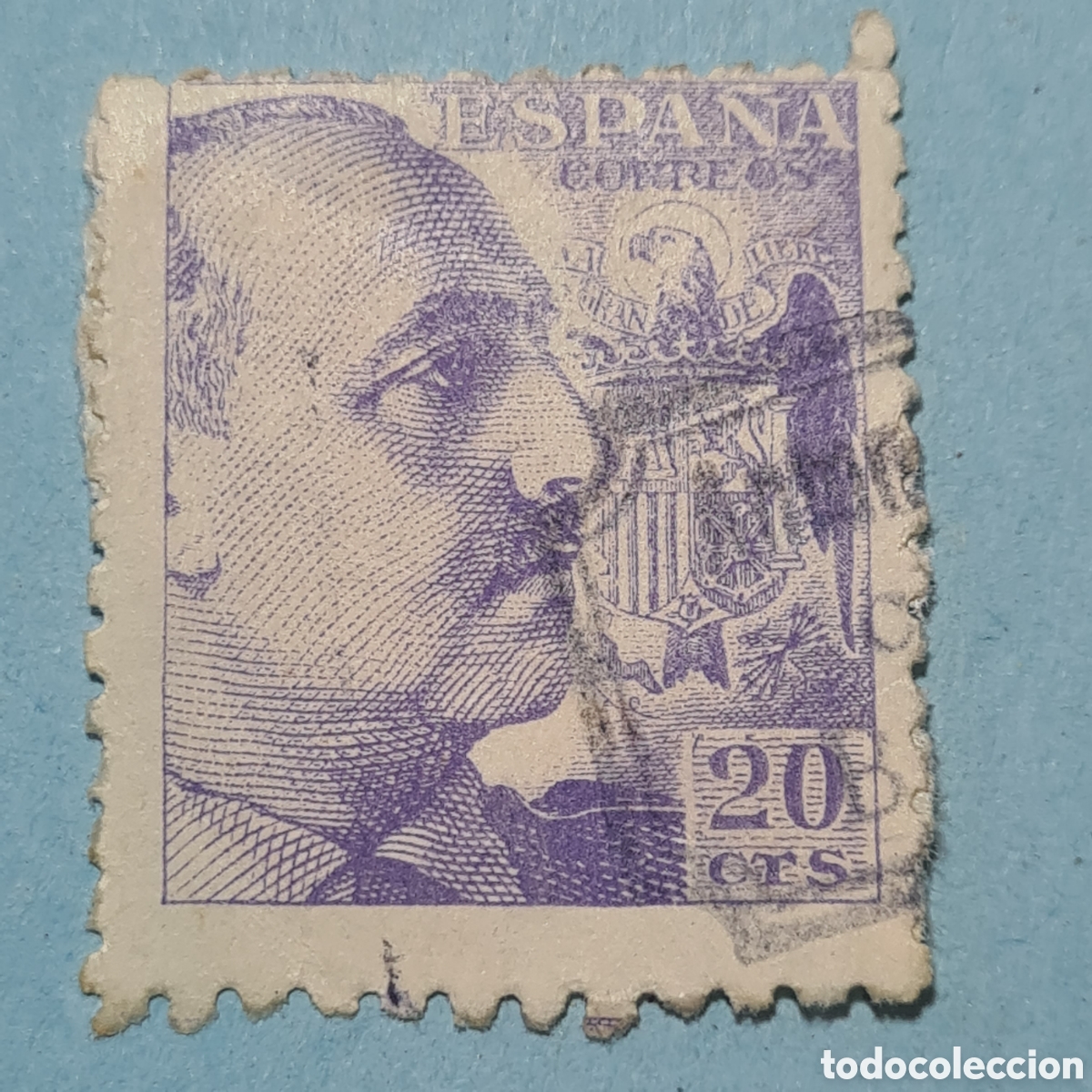 Sellos: CARTERIA ESPECIAL - BARBATE (CADIZ) - FRANCO EDIFIL 925