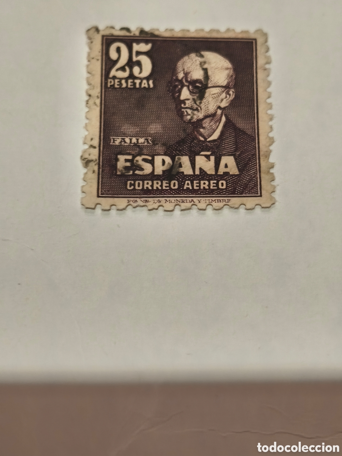 Sellos: Sello del estado espa&ntilde;ol n 1015 ,usado,precioso falla 25 ptas ver las imagenes