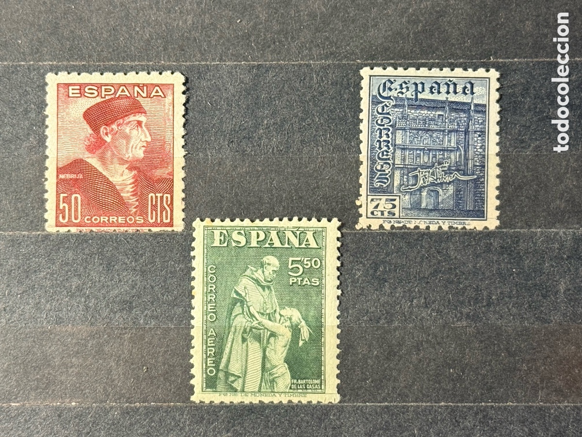 Sellos: Espa&ntilde;a. 1946. Estado Espa&ntilde;ol. Edifil 1002/1004. Nuevos */**