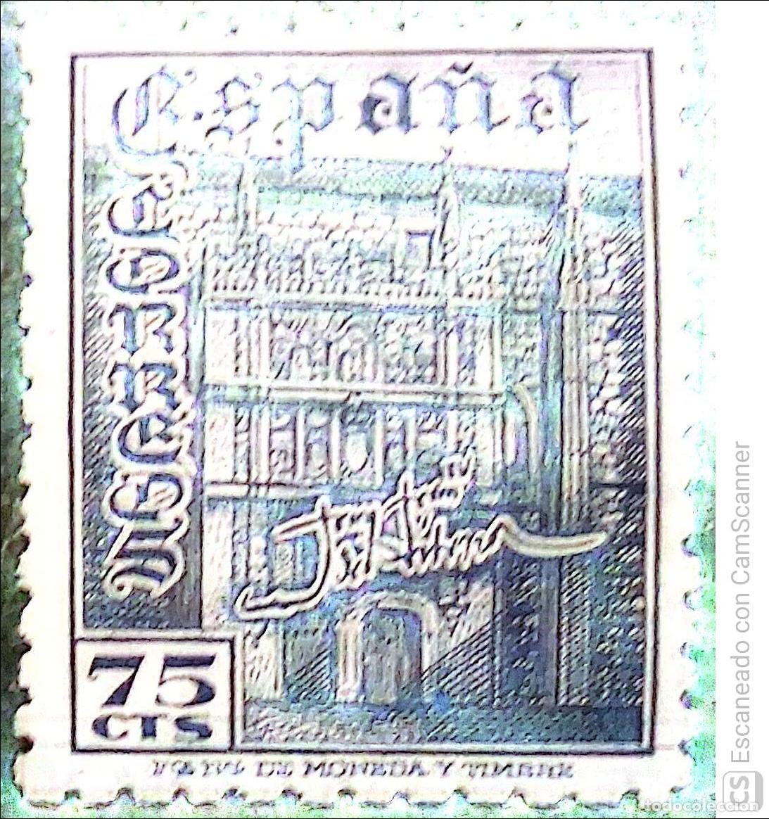 Sellos: Espa&ntilde;a. 1003 D&iacute;a del Sello. Fiesta de la Hispanidad: Universidad de Salamanca. 1946. Sellos nuevos y