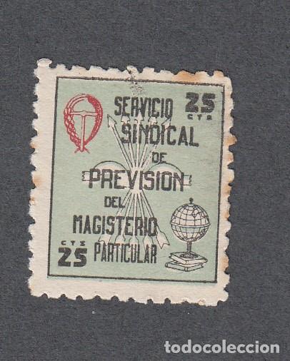 Sellos: VI&Ntilde;ETA SELLO - SERVICIO SINDICAL DE PREVISI&Oacute;N DEL MAGISTERIO PARTICULAR 25 CTMS