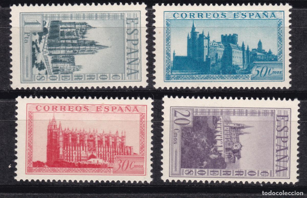 Sellos: FC4-125- Sellos de la Hoja Bloque CATEDRALES Edifil SH 847 Nuevos * Inapreciable Fijasellos. LUJO