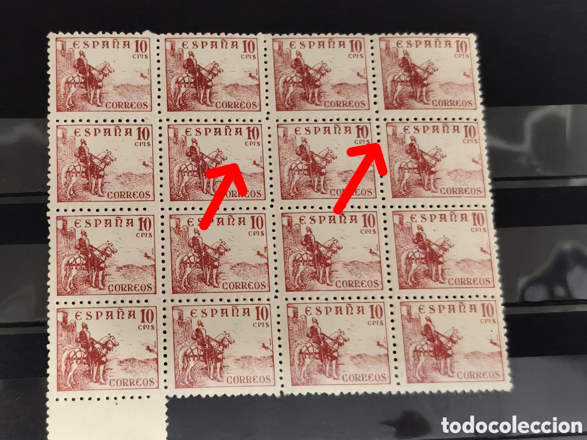 Sellos: Espa&ntilde;a Cid 16 Sellos variedad de impresi&oacute;n sellos nuevos ***