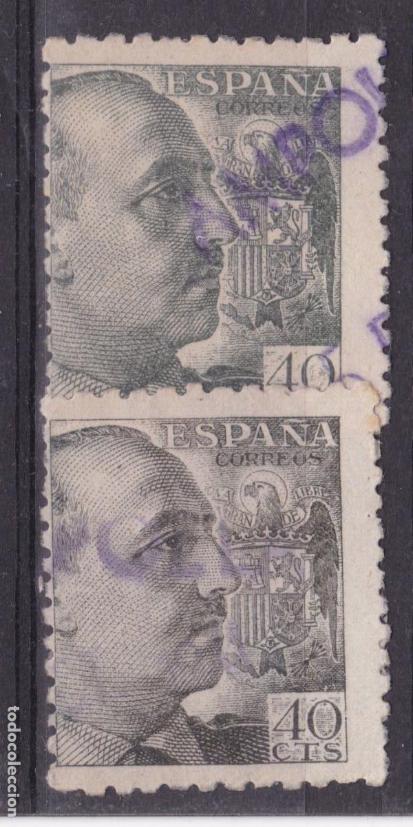 Sellos: AA13- FRANCO Matasellos Lineal AMPOLLA x 2 Sellos