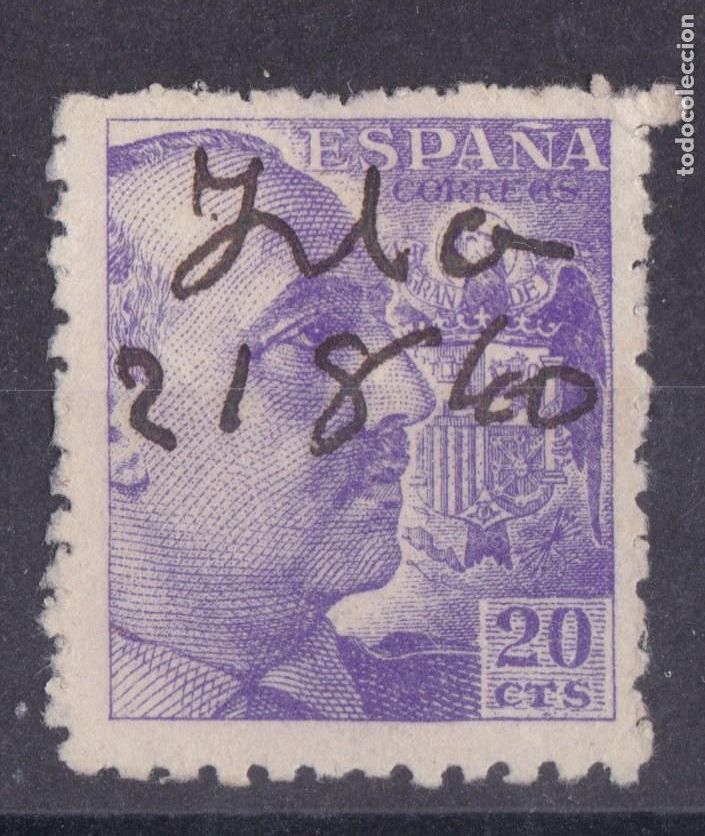 Sellos: AA13- FRANCO Matasellos Carter&iacute;a Manuscrita y Fecha ISLA