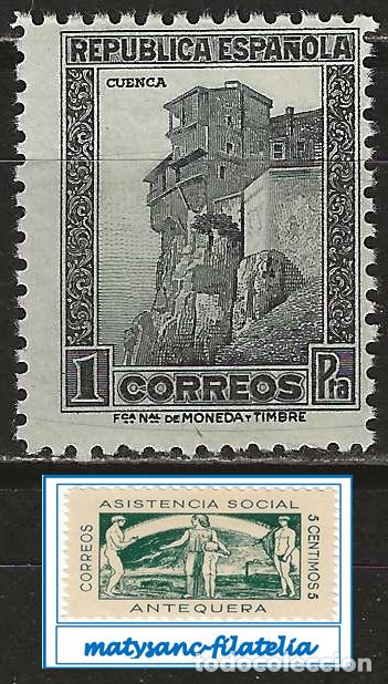 Sellos: ESPA&Ntilde;A 1938. EDIFIL 770. VALOR DE 1 P. &rdquo;MONUMENTOS Y AUTOGIRO&rdquo;. MNH***