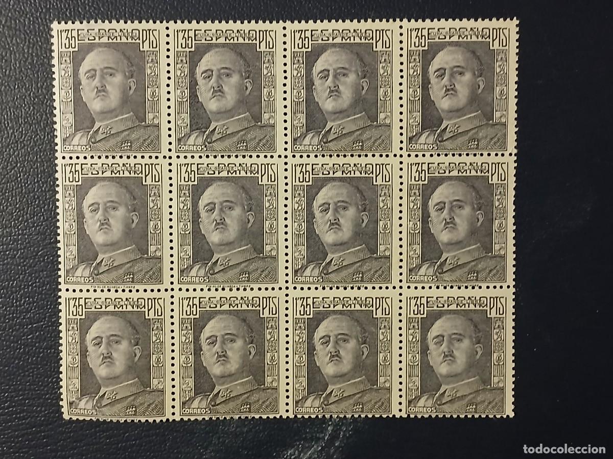 Sellos: A&Ntilde;O 1949-53 CID GENERAL FRANCO VALOR CATALOGO 4,20 EUROS
