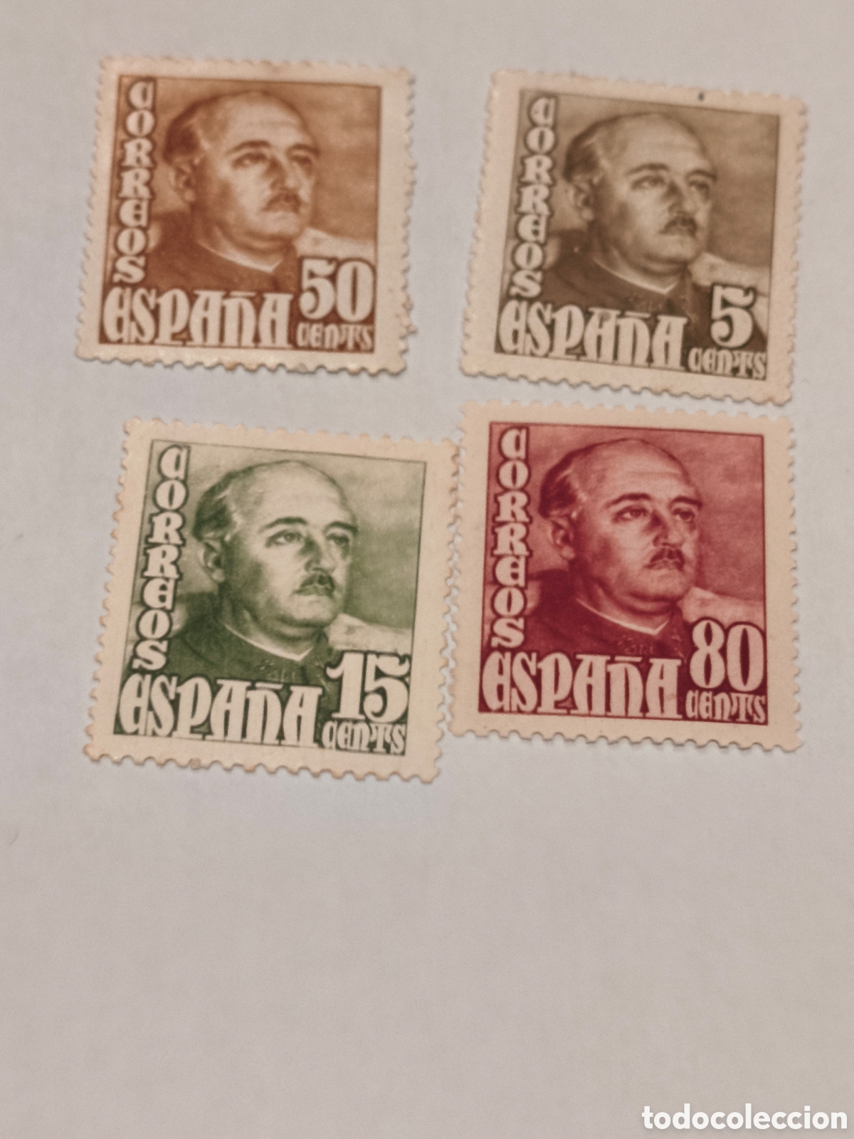 Sellos: Serie completa de Espa&ntilde;a ,nueva con su goma* * ligero puntito de oxido ver