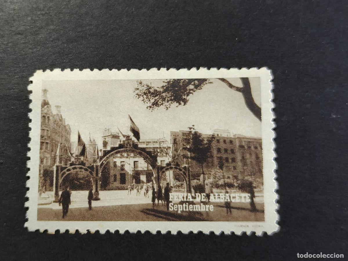 Sellos: Espa&ntilde;a sellos vi&ntilde;etas Albacete Feria De Albacete sellos nuevos *