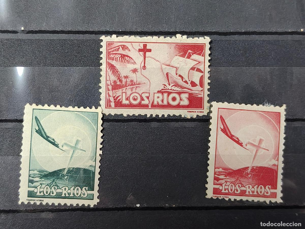 Sellos: Espa&ntilde;a sellos Vi&ntilde;etasMisiones BILBAO,VIZCAYA. Evangelizaci&oacute;n &rdquo;Los R&iacute;os&rdquo;(Rio Katanga- El Congo),1948