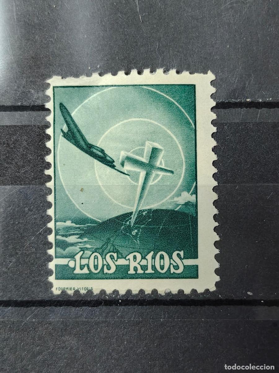 Sellos: Espa&ntilde;a sellos Vi&ntilde;etasMisiones BILBAO,VIZCAYA. Evangelizaci&oacute;n &rdquo;Los R&iacute;os&rdquo;(Rio Katanga- El Congo),1948