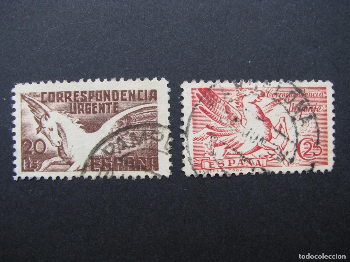 Sellos: SELLOS DE CORRESPONDENCIA URGENTE 1937 1939