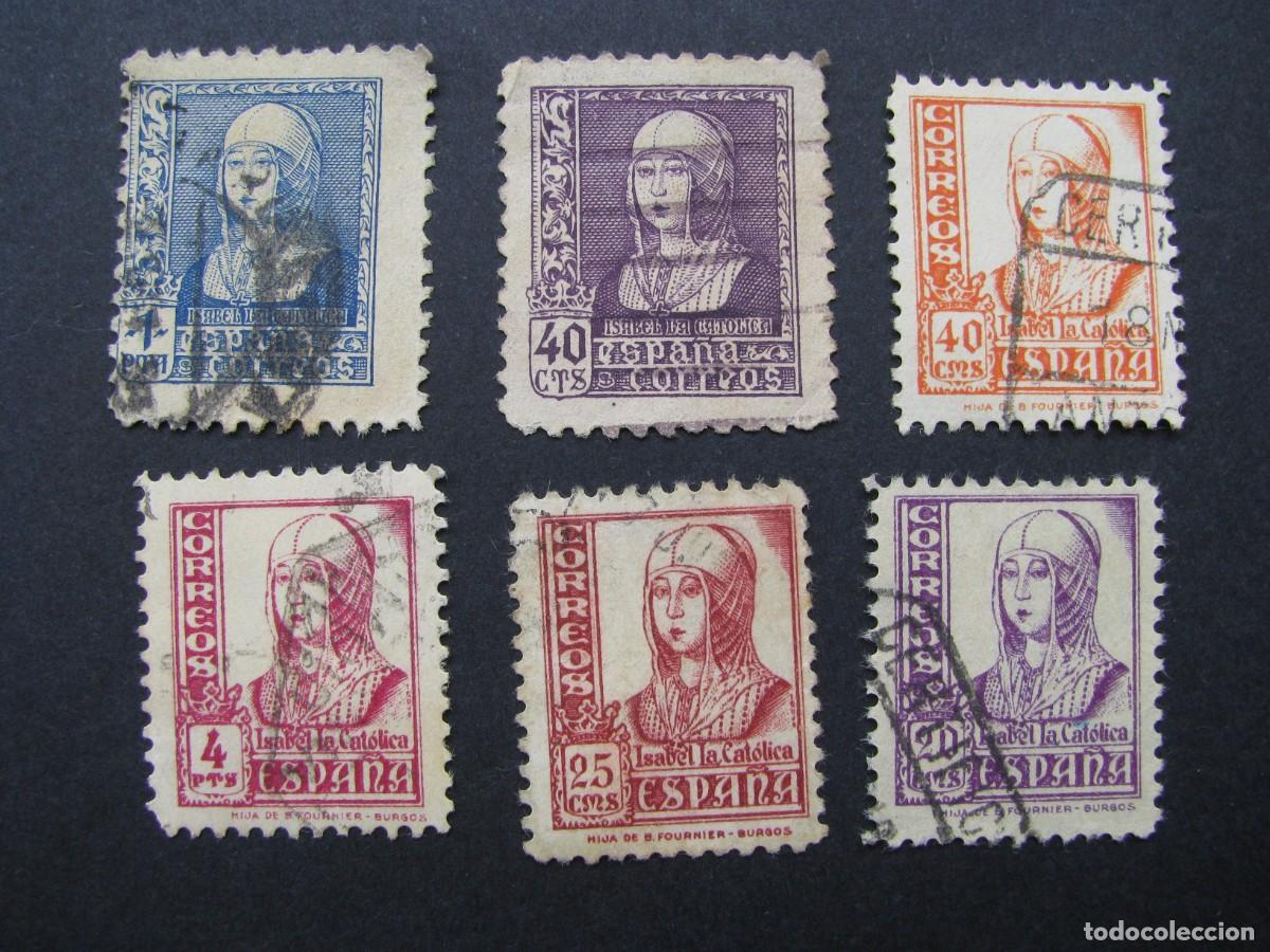 Sellos: SELLOS DE ESPA&Ntilde;A. ISABEL LA CATOLICA 1938