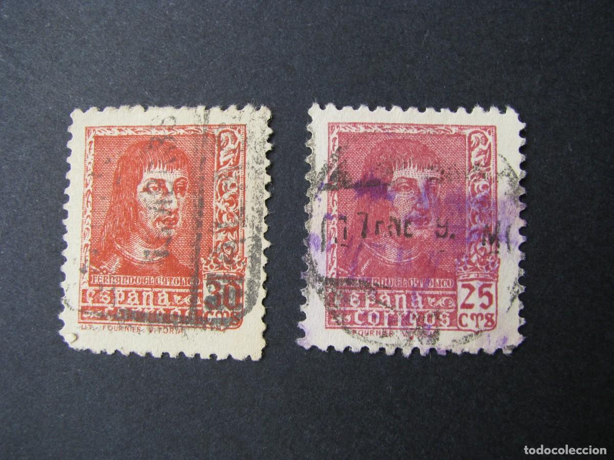 Sellos: SELLOS DE FERNANDO EL CATOLICO. 1938