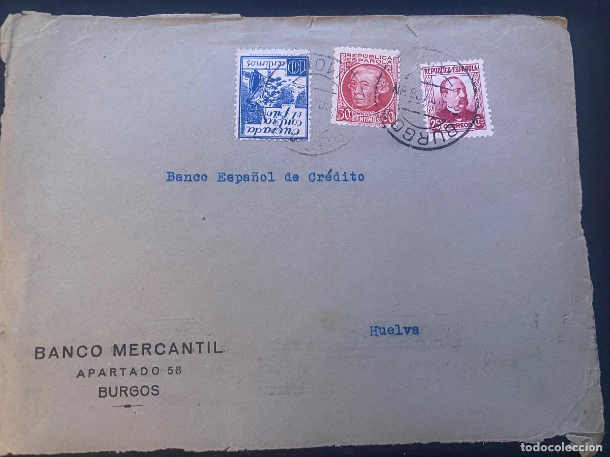 Stamps: Espa&ntilde;a cubierta de carta