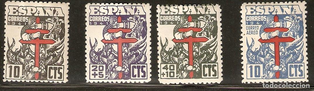 Briefmarken: 1941 TUBERCULOSOS EDIFIL 948/1** SIN FIJASELLOS BIEN CENTRADOS
