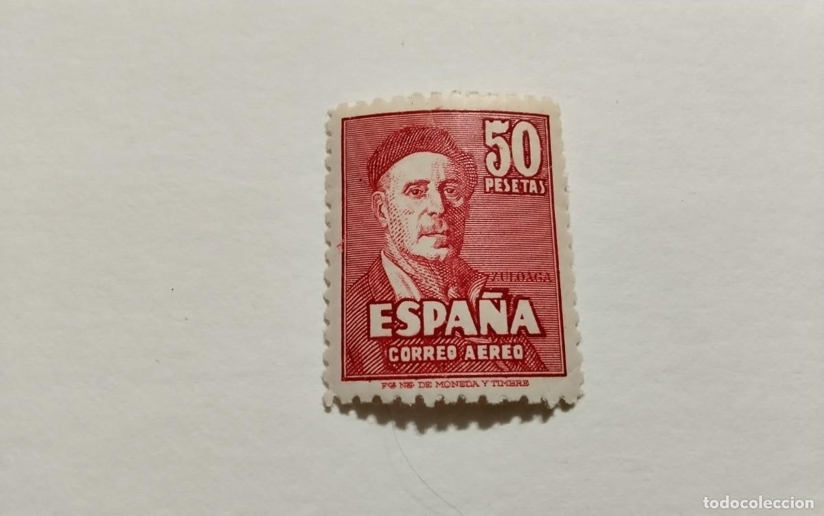 Sellos: ESPA&Ntilde;A - 1947 - ESTADO ESPA&Ntilde;OL - EDIFIL 1016 - MNH** - NUEVO - AEREO - FALLA.