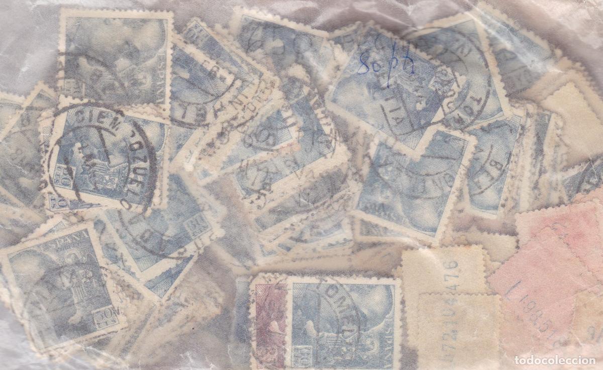 Sellos: FC/ AZ- FRANCO / Alfonso XIII x 650 Sellos MATASELLOS FECHADOR
