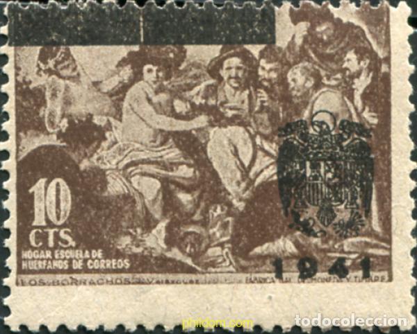 Sellos: 794288 MNH ESPA&Ntilde;A 1941 PINTURAS DE VELAZQUEZ