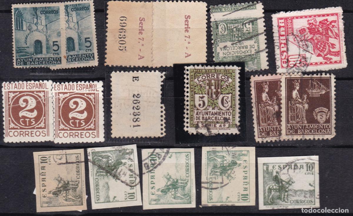 Sellos: FC-64-Primer Centenario Lote 17 Sellos VARIEDADES