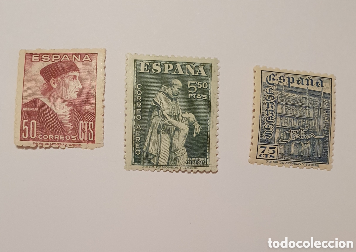 Sellos: Edifil 1002, 1003 y 1004 NUEVOS