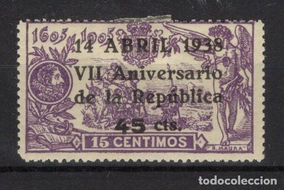 Briefmarken: PC148 Sellos Espa&ntilde;a a&ntilde;o 1938 Edifil 755* sello original en NUEVO SERIE COMPLETA v.c. 20 &euro;