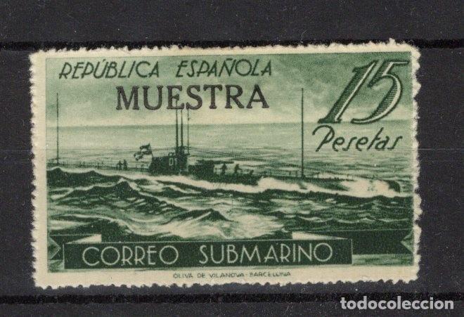 Briefmarken: PC164 Sellos Espa&ntilde;a a&ntilde;o 1938 Edifil 780* valor clave sobrecarga muestra