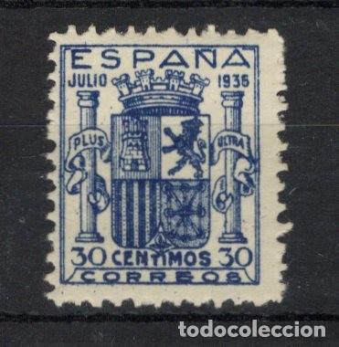 Sellos: PC170 Sellos Espa&ntilde;a a&ntilde;o 1936 Edifil 801* sello original en NUEVO SERIE COMP. certificable v.c 915 &euro;