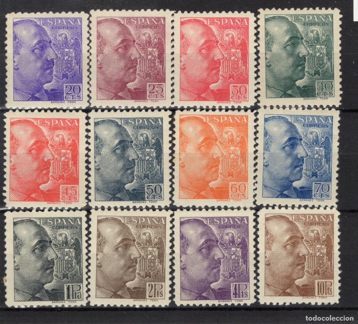 Timbres: PC193 Sellos Espa&ntilde;a a&ntilde;o 1939 Edifil 867/878** sellos originales en NUEVO SERIE COMPLETA v.c 300 &euro;