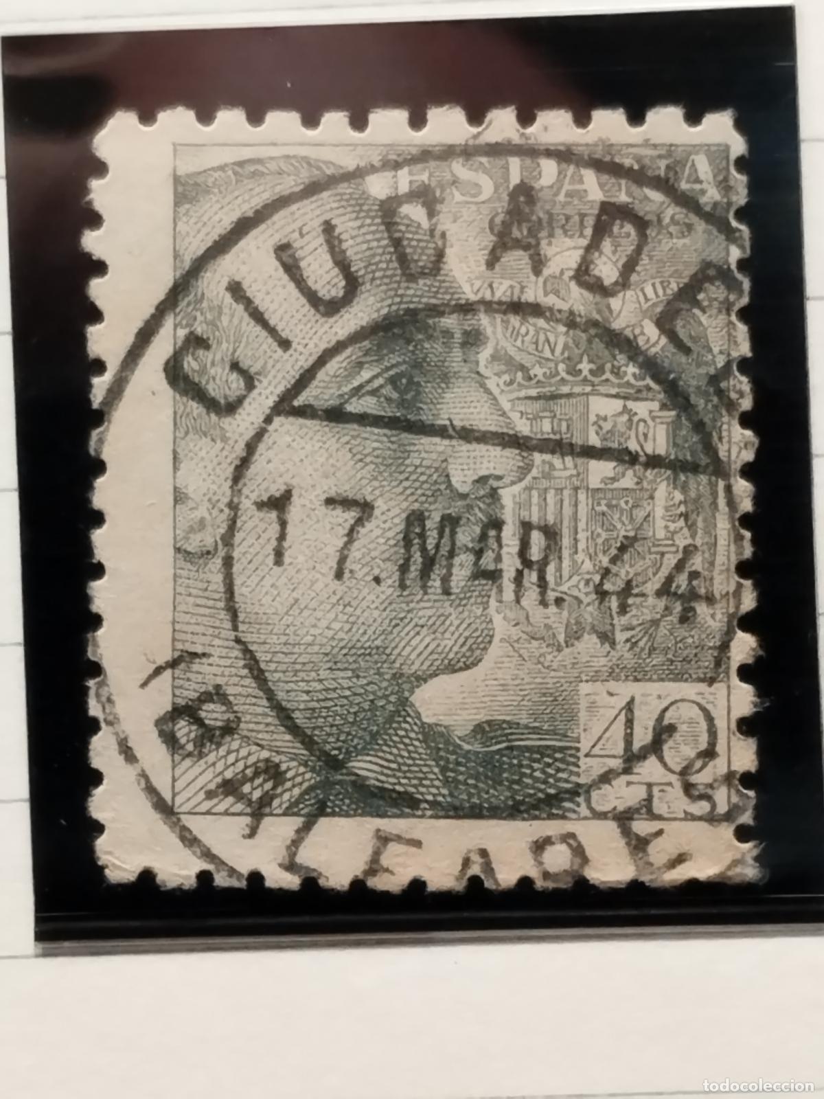 Timbres: FAC ESPA&Ntilde;A. EDIFIL 925. FECHADOR DE CIUDADELA. BALEARES. LUJO.