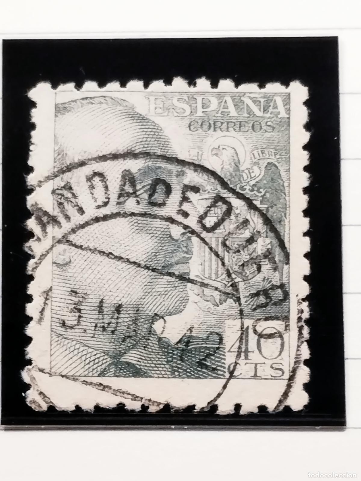 Timbres: FAC ESPA&Ntilde;A. EDIFIL 925. FECHADOR DE PE&Ntilde;ARANDA DE DUERO. BURGOS. BONITO Y RARO.