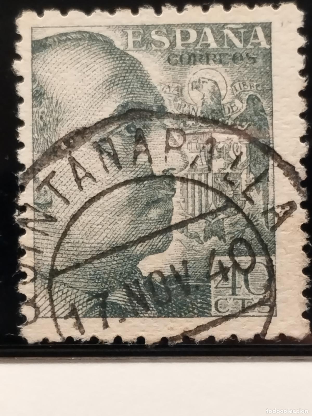 Briefmarken: FAC ESPA&Ntilde;A. EDIFIL 925. FECHADOR DEQUINTANAPALLA. BURGOS. LUJO Y RARISIMO.