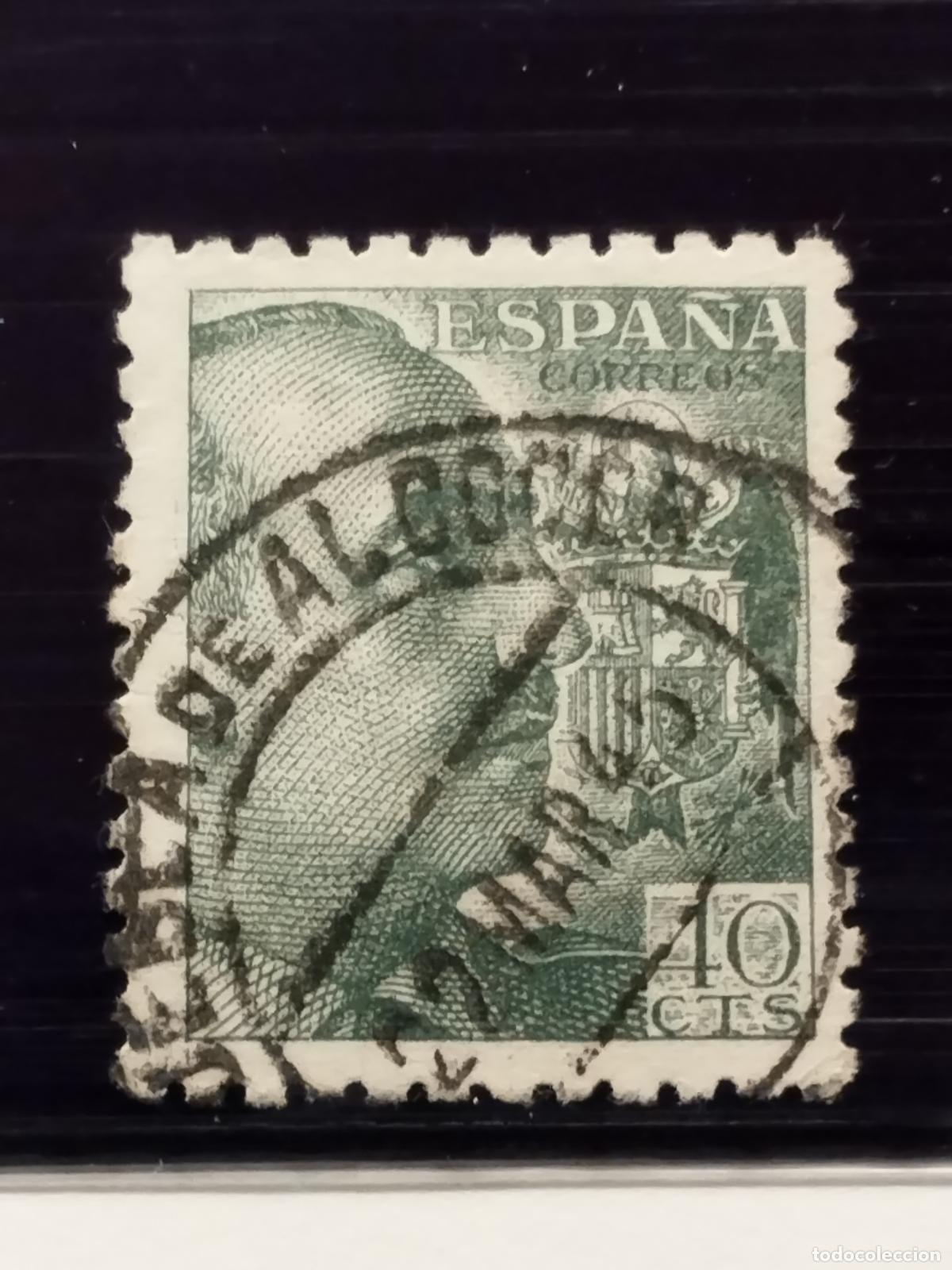 Selos: FAC ESPA&Ntilde;A. EDIFIL 925. FECHADOR DE PUEBLA DE ALCOCER. BADAJOZ. BONITO Y RARO.