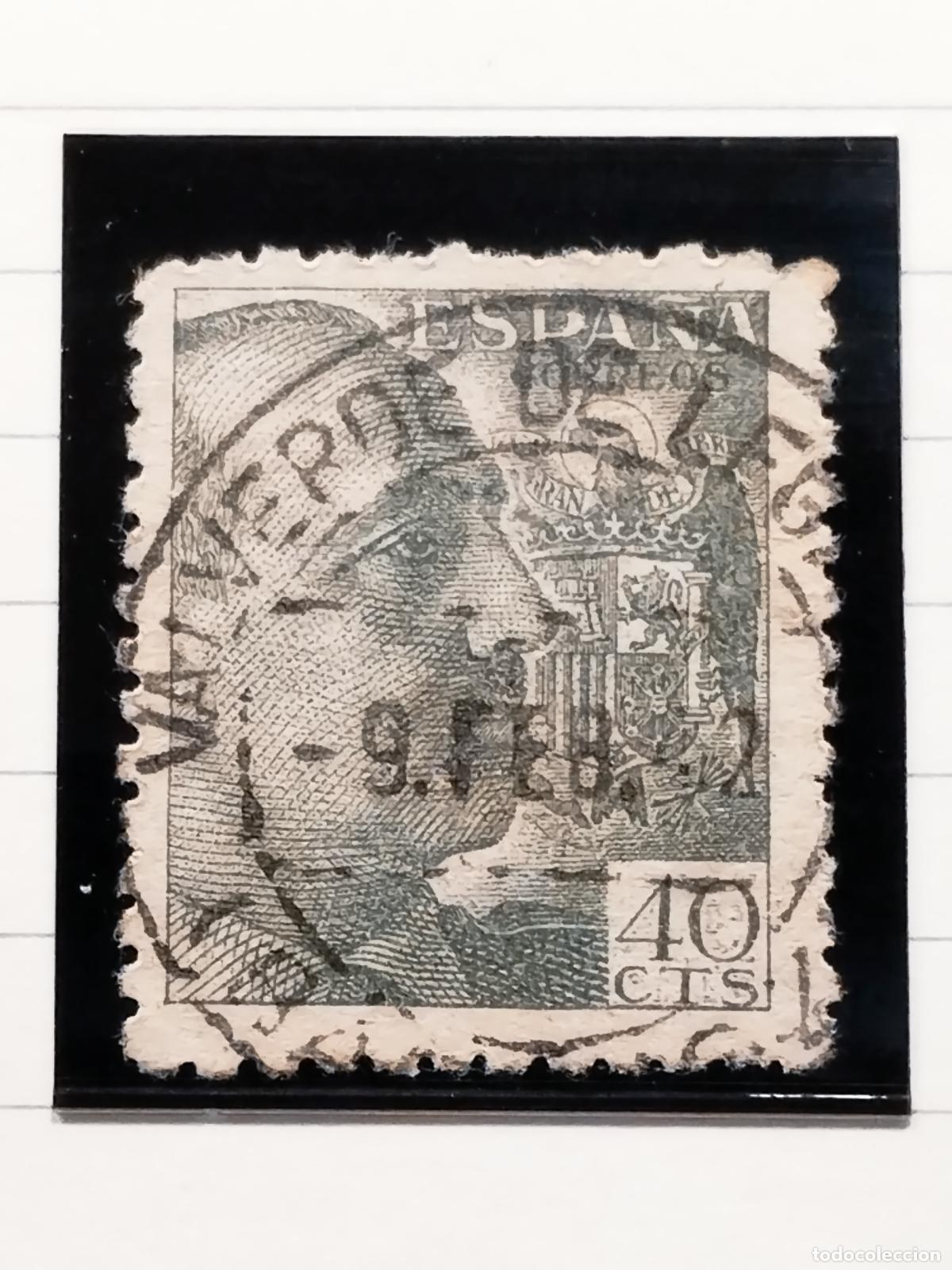 Sellos: FAC ESPA&Ntilde;A. EDIFIL 925. FECHADOR DE VALVERDE DE LEGANES. BONITO Y RARO.
