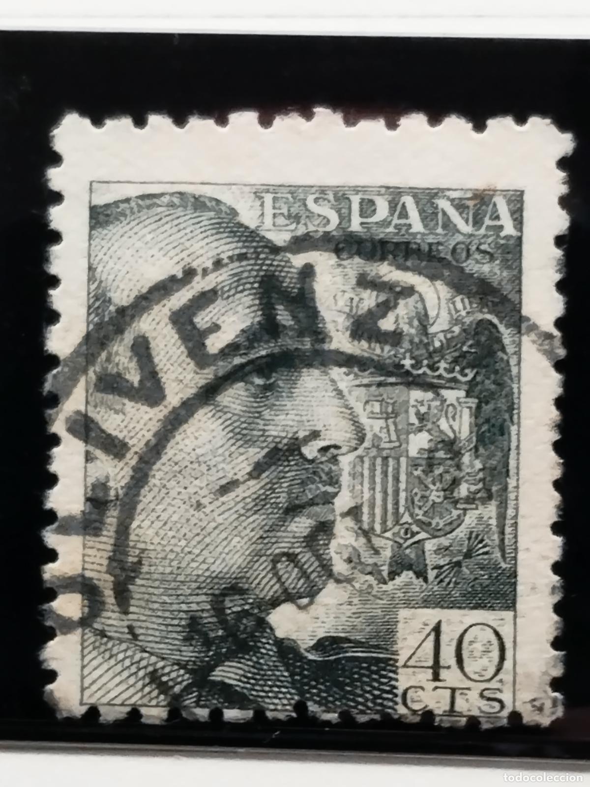 Briefmarken: FAC ESPA&Ntilde;A. EDIFIL 925. FECHADOR DE OLIVENZA. BADAJOZ. LUJO.