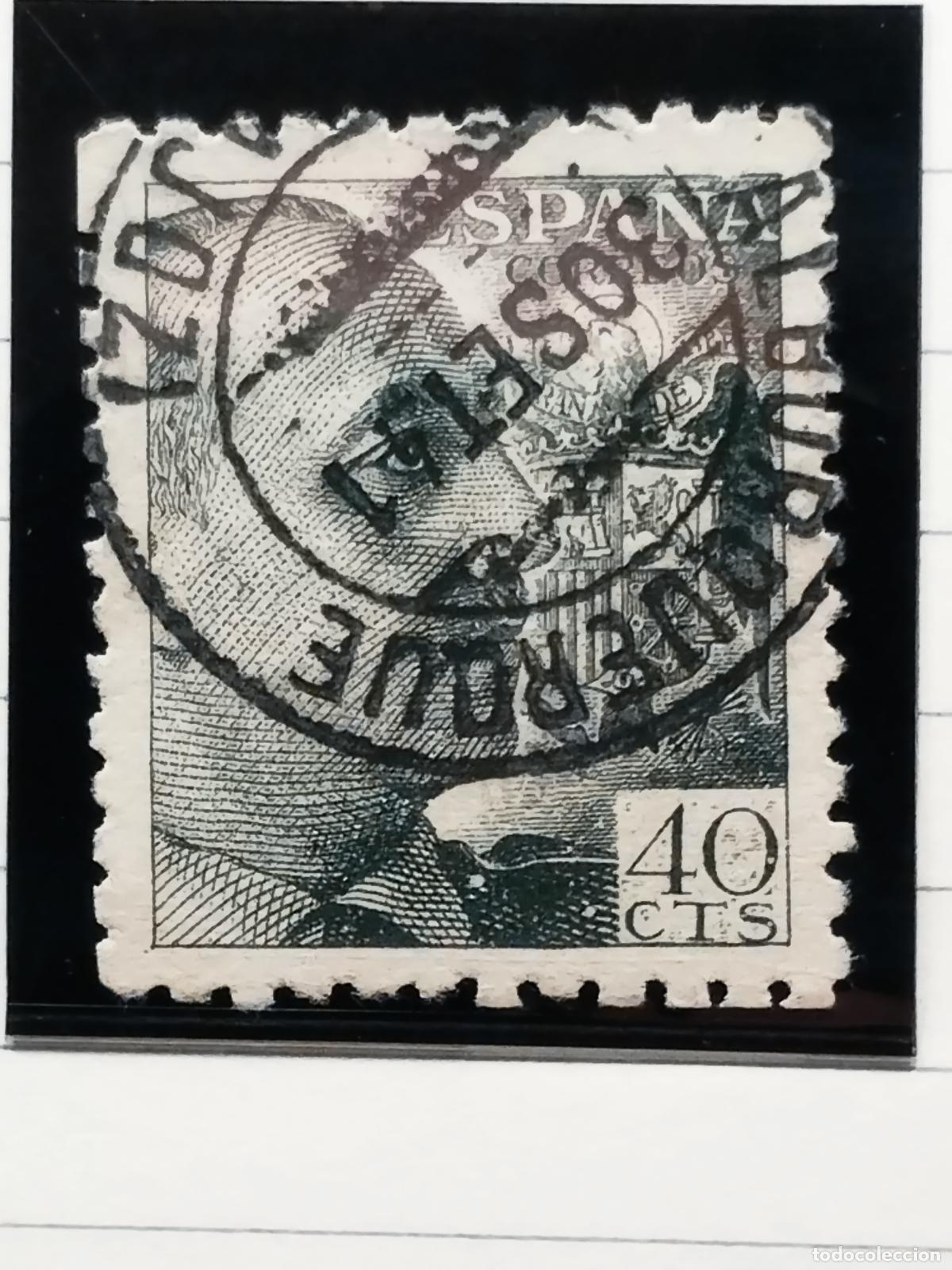 Briefmarken: FAC ESPA&Ntilde;A. EDIFIL 925. FECHADOR DE ALBURQUERQUE. BADAJOZ. LUJO Y RARO.