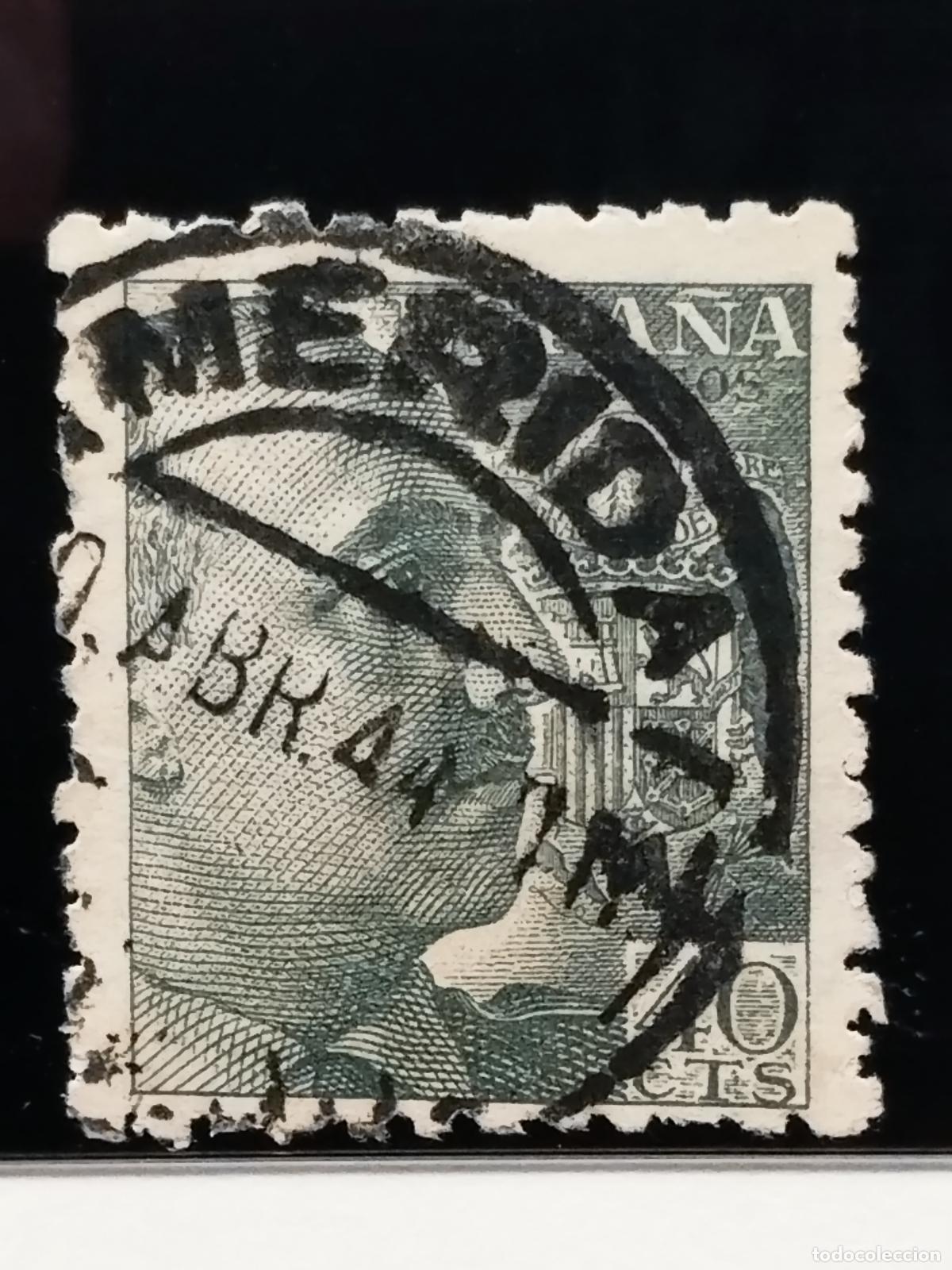 Briefmarken: FAC ESPA&Ntilde;A. EDIFIL 925. FECHADOR DE MERIDA. BADAJOZ. BONITO.