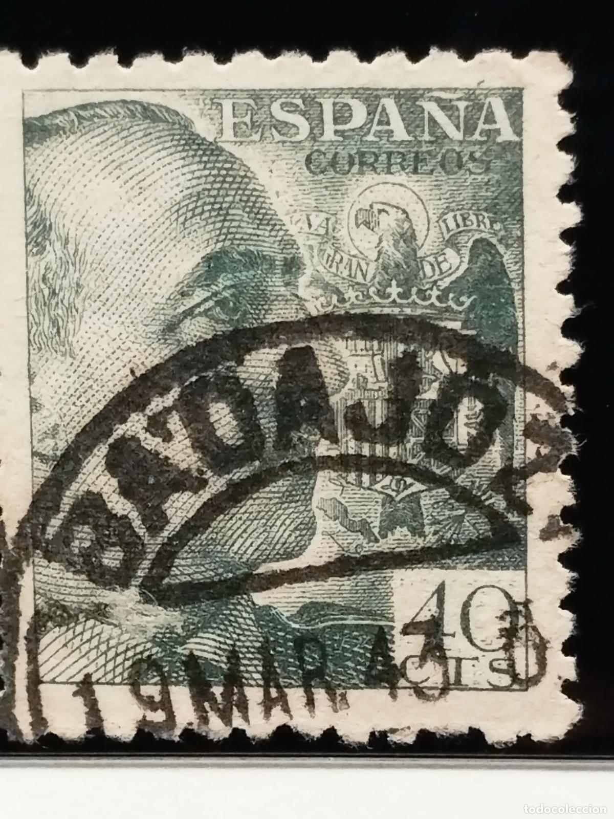 Selos: FAC ESPA&Ntilde;A. EDIFIL 925. FECHADOR DE BADAJOZ. LUJO.