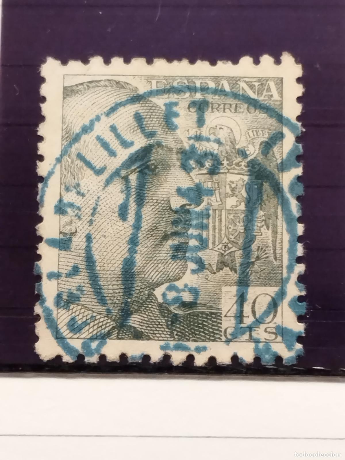 Briefmarken: FAC ESPA&Ntilde;A. EDIFIL 925. FECHADOR DE LA POBLA DE LILLET. BARCELONA. LUJO Y RARO.