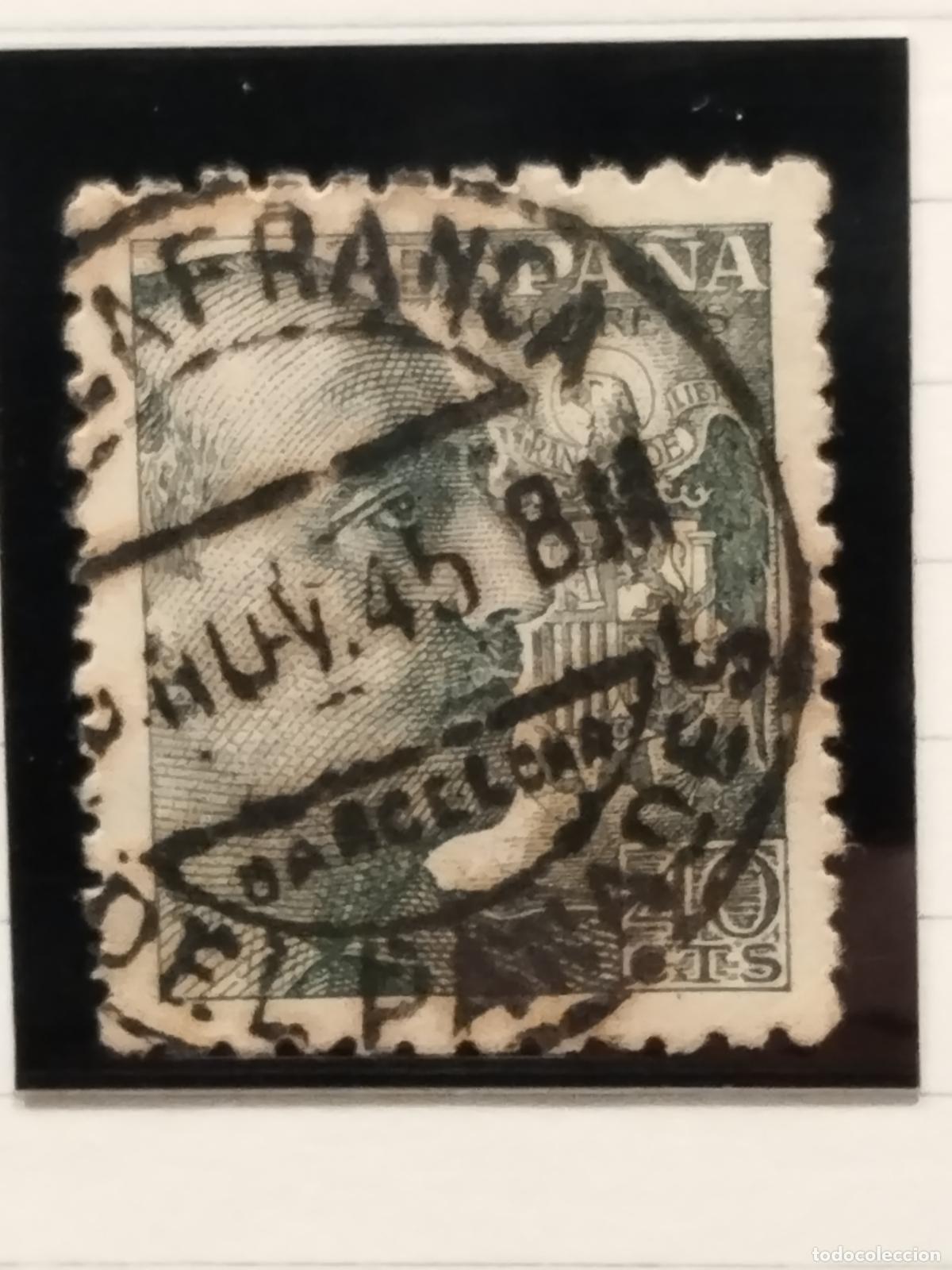 Francobolli: FAC ESPA&Ntilde;A. EDIFIL 925. FECHADOR DE VILLAFRANCA DEL PANADES. BARCELONA. LUJO.