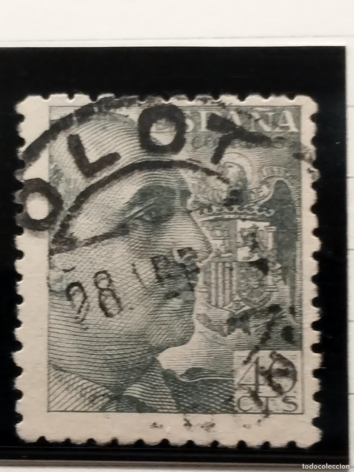 Stamps: FAC ESPA&Ntilde;A. EDIFIL 925. FECHADOR DE OLOT. GERONA. LUJO.