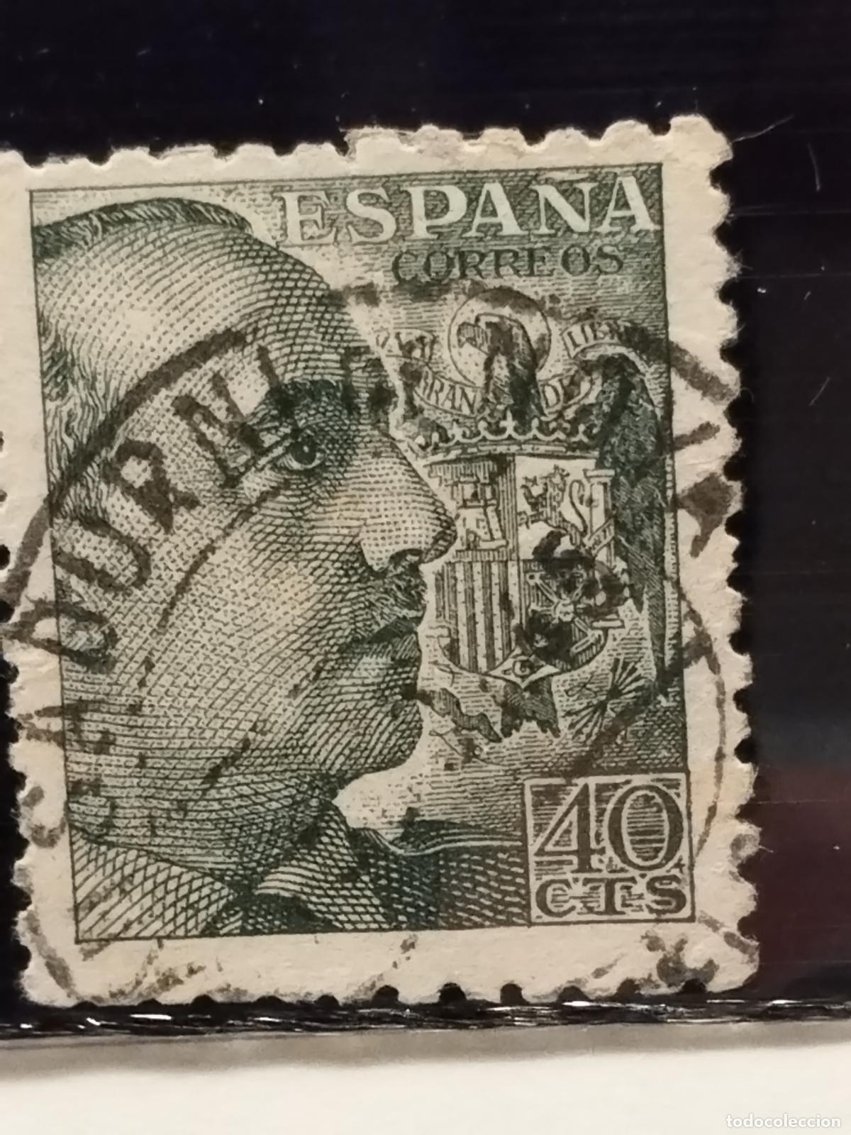 Sellos: FAC ESPA&Ntilde;A. EDIFIL 925. FECHADOR DE SADURNI DE NOYA. GERONA. BONITO.