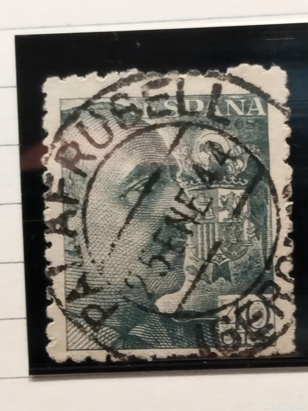 Timbres: FAC ESPA&Ntilde;A. EDIFIL 925. FECHADOR DE PALAFRUGELL. GERONA. LUJO Y RARO.